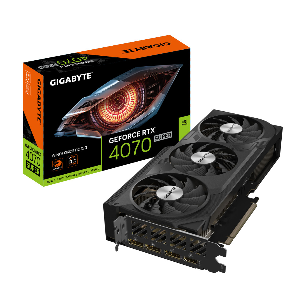 GIGABYTE RTX4070 SUPER WINDFORCE OC 12GB