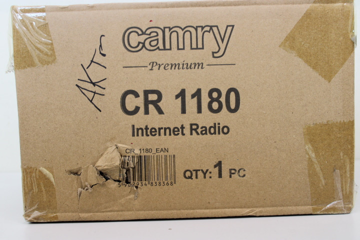SALE OUT. Camry CR 1180 Internet radio, Black | CR 1180 | Internet radio | AUX in | Black | DAMAGED PACKAGING | Alarm function | Camry | CR 1180 | Internet radio | AUX in | Black | DAMAGED PACKAGING | Alarm function