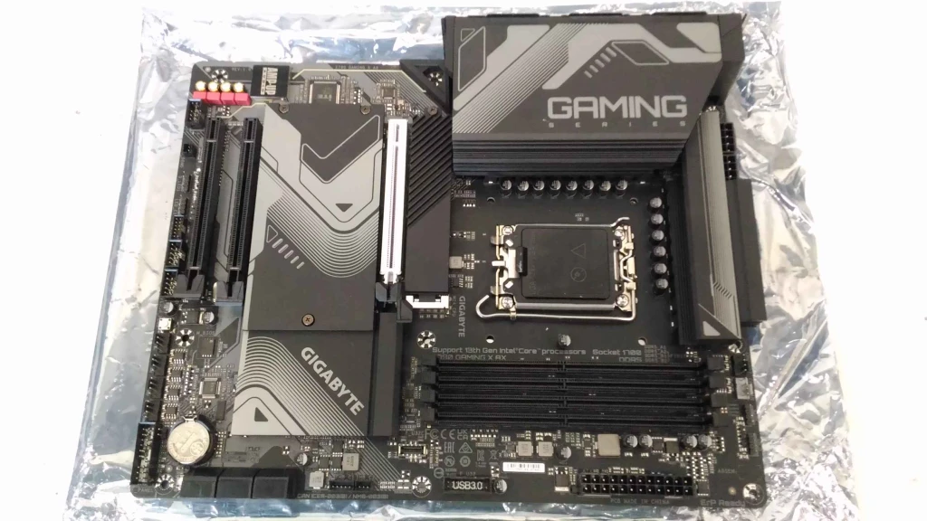 SALE OUT. GIGABYTE Z790 GAMING X AX 1.0 M/B,  | Gigabyte | Z790 GAMING X AX 1.0 M/B | Processor family Intel | Processor socket  LGA1700 | DDR5 DIMM | Memory slots 4 | Supported hard disk drive interfaces 	SATA, M.2 | Number of SATA connectors 6 | Chipset Z790 Express | ATX | USED, REFURBISHED, WITHOUT ORIGINAL PACKAGING AND ACCESSORIES, ONLY BACKP