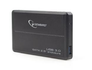 Gembird Väline Kõvakettakarp, USB3 2.5", EE2-U3S-2, Must