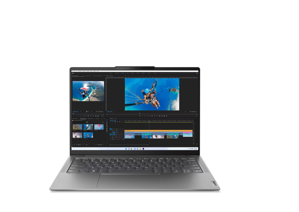 Lenovo | Yoga Slim 6 14IRH8 | Storm Grey | 14 " | OLED | WUXGA | 1920 x 1200 pixels | Glossy | Intel Core i5 | i5-13500H | 16 GB | Soldered LPDDR5x-5200 | SSD 512 GB | Intel Iris Xe Graphics | Windows 11 Home | 802.11ax | Bluetooth version 5.3 | Keyboard language English | Keyboard backlit | Warranty 24 month(s)