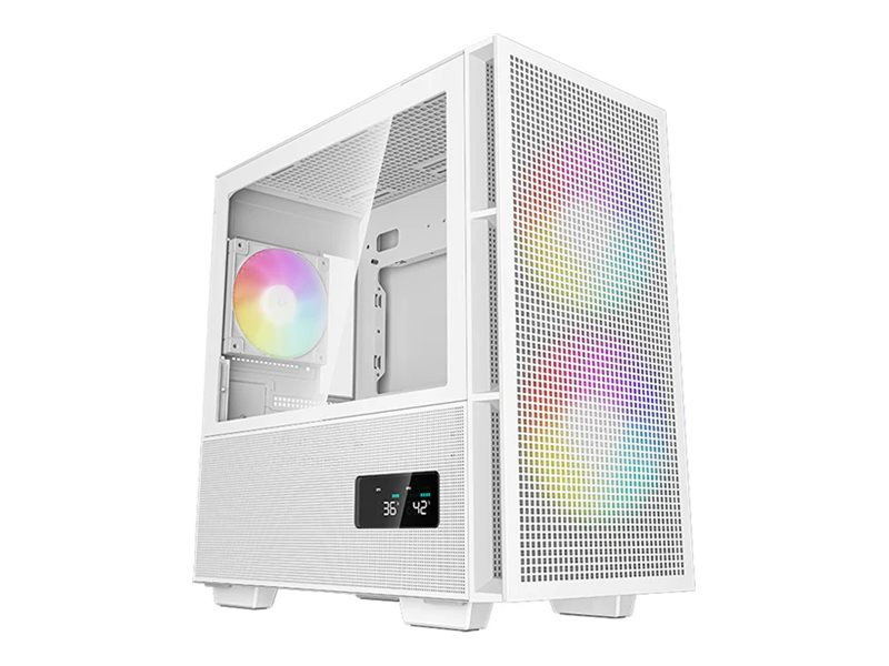 Deepcool CH360 | White | Mid Tower | Power supply included No | ATX PS2