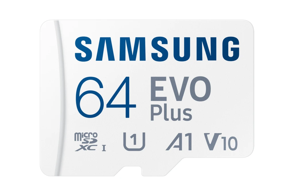Samsung | MicroSD Card | EVO Plus | 64 GB | microSDXC Memory Card | Flash memory class U1, V10, A1