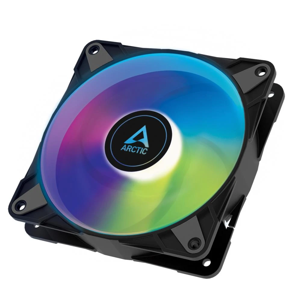 ARCTIC P12 PWM PST A-RGB 0dB Arvuti korpus Ventilaator 12 cm Must, Valge 1 tk