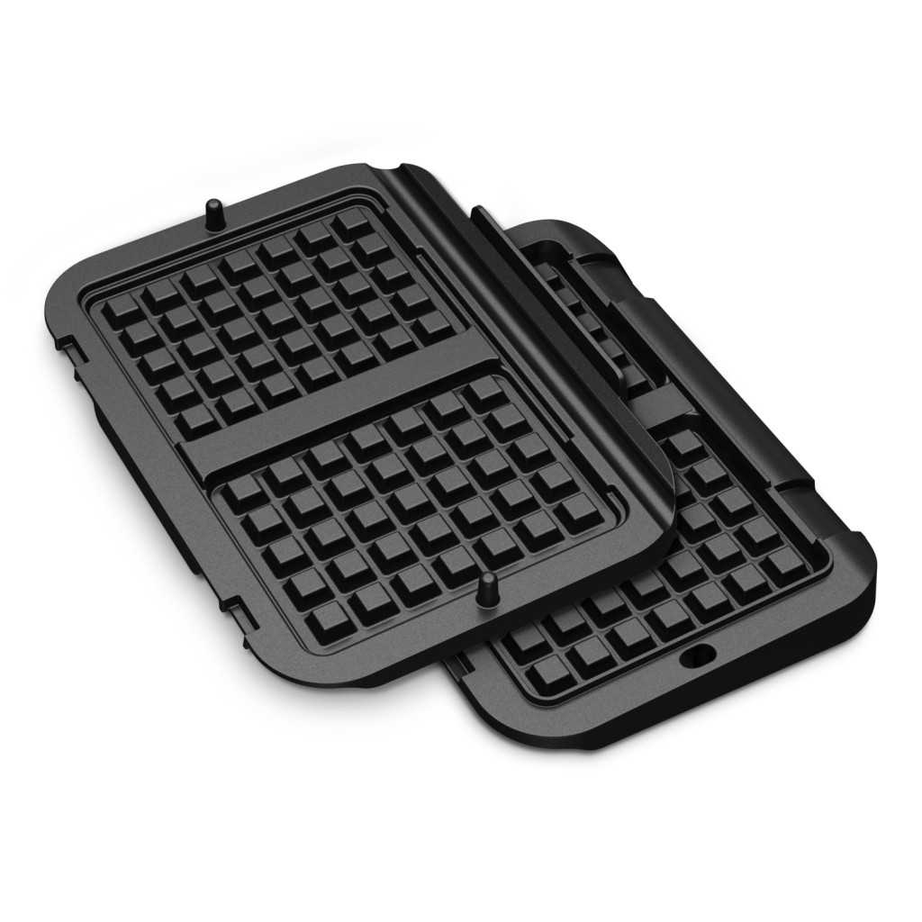 TEFAL OptiGrill Snack and baking accessory | XA730810 | Number of pastry 1 | Waffle | Black