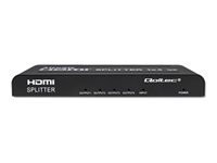 QOLTEC 51798 Active HDMI Splitter 4xHDMI