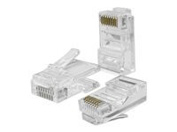 QOLTEC 54542 RJ45 Through connector plug