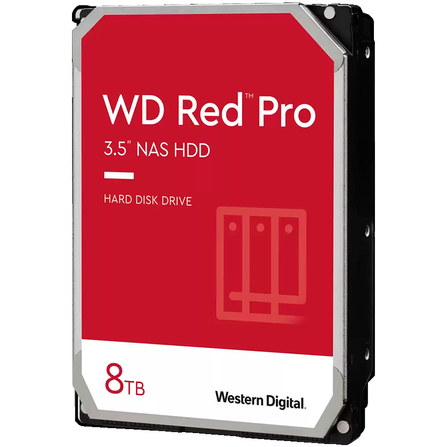 HDD Desktop WD Red Pro (3.5'', 8TB, 512MB, 7200 RPM, SATA 6 Gb/s)