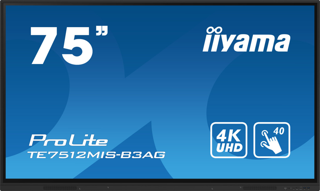 IIYAMA TE7512MIS-B3AG 75inch iiWare10