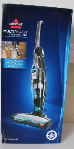 SALE OUT.  Bissell MultiReach Essential 18V Vacuum Cleaner Bissell Vacuum cleaner MultiReach Essential Cordless operating Handstick and Handheld - W 18 V Operating time (max) 30 min Black/Blue Warranty 24 month(s) Battery warranty 24 month(s) DAMAGED PACKAGING | Vacuum cleaner | MultiReach Essential | Cordless operating | Handstick and Handheld | -