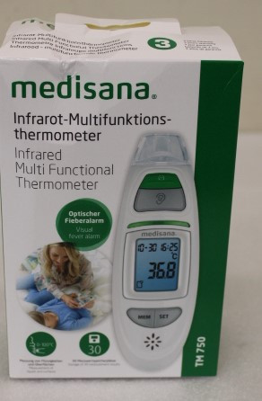 SALE OUT. Medisana TM 750 Infrared multifunctional thermometer Medisana Infrared multifunctional thermometer TM 750 Memory function DAMAGED PACKAGING | Infrared multifunctional thermometer | TM 750 | Memory function | DAMAGED PACKAGING