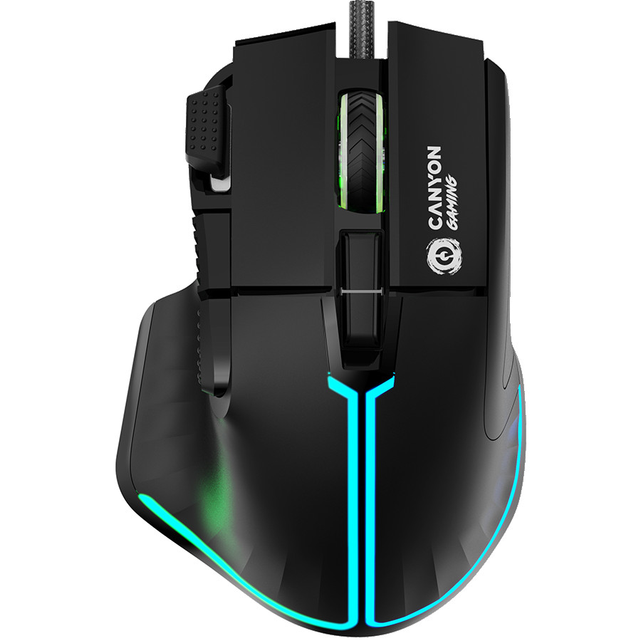 CANYON mouse Fortnax GM-636 RGB 9buttons Wired Black