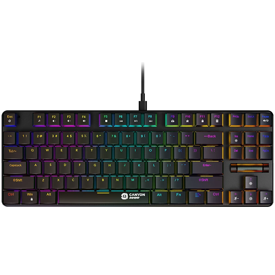 CANYON keyboard Cometstrike TKL GK-50 EN/RU Wired