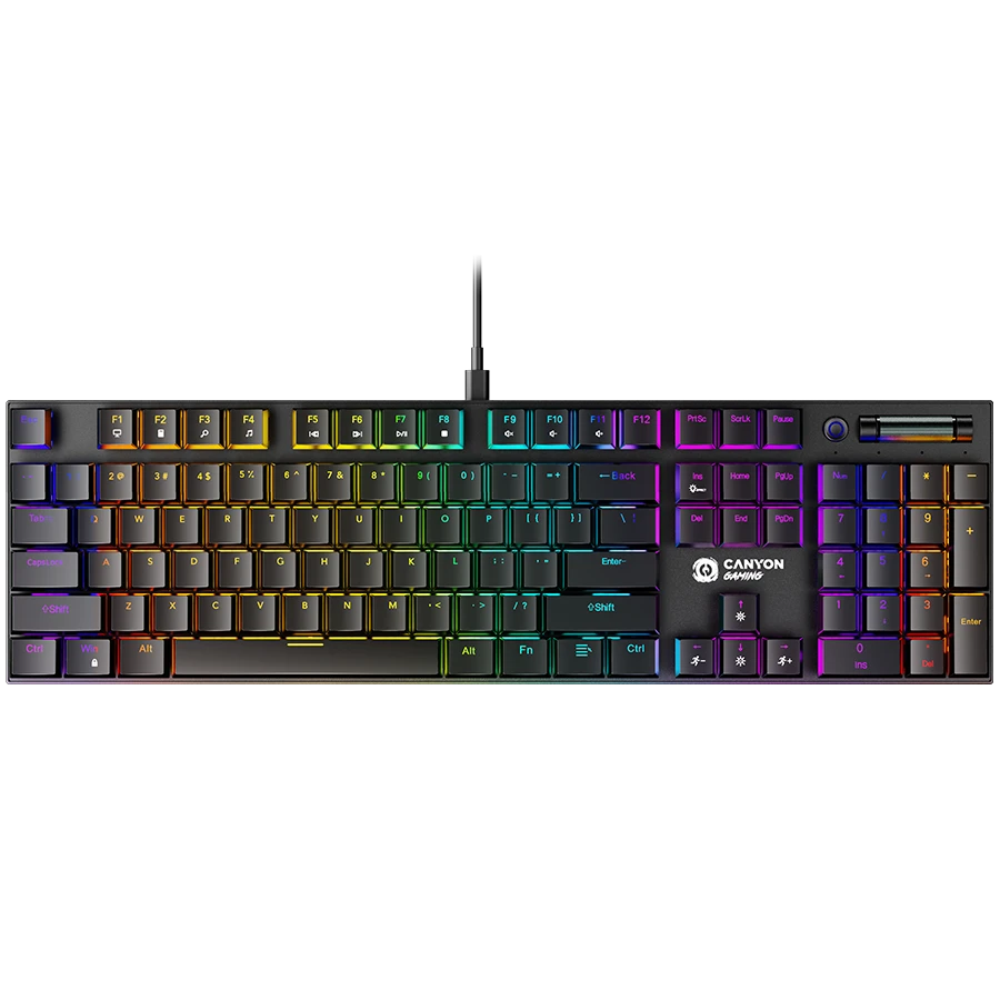 CANYON keyboard Cometstrike GK-55 EN/RU Wired