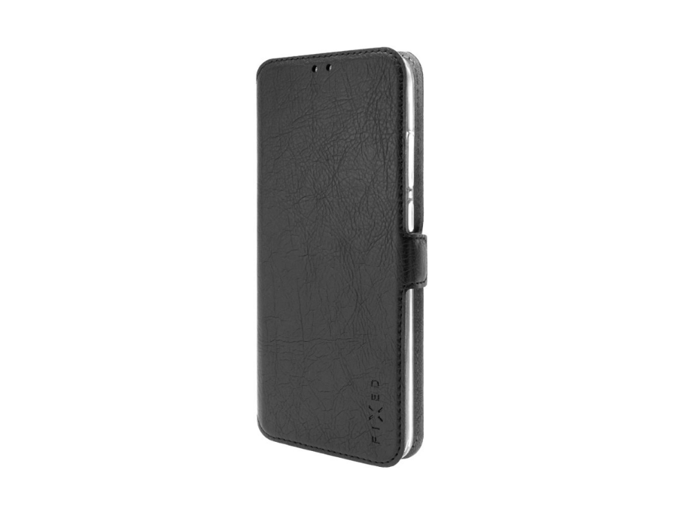 Fixed Topic Cover Infinix Hot 30i Leather Black