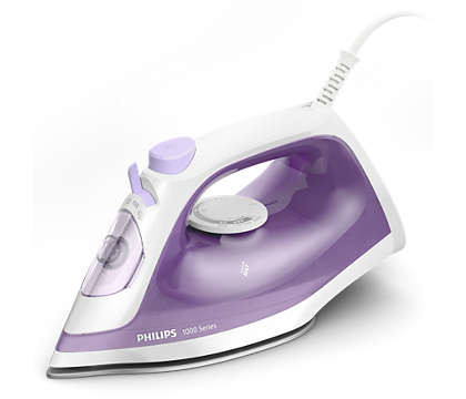 Philips | DST1020/30 | Steam Iron | 1800 W | Water tank capacity 250 ml | Continuous steam 20 g/min | Steam boost performance 90 g/min | Purple