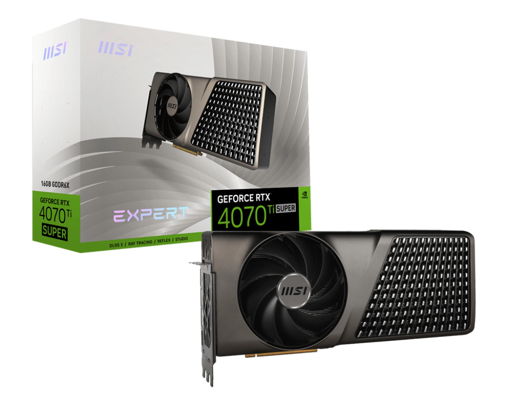 MSI GeForce RTX 4070 Ti SUPER 16G EXPERT | MSI
