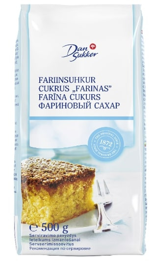 DANSUKKER Fariinsuhkur 0,5 kg