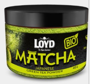 Matcha LOYD tee pulber,BIO, 40g GP