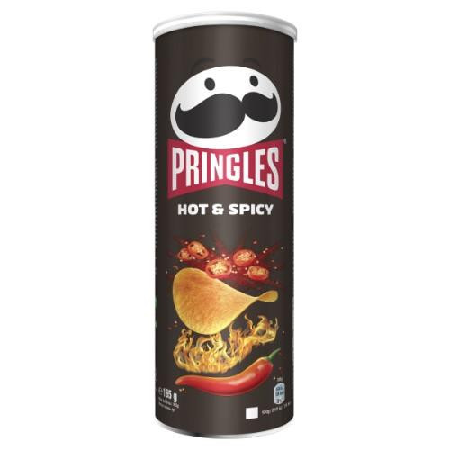 Kartulikrõpsud PRINGLES SOCCER Hot & Spicy, 165g (kogus 2 tükki)