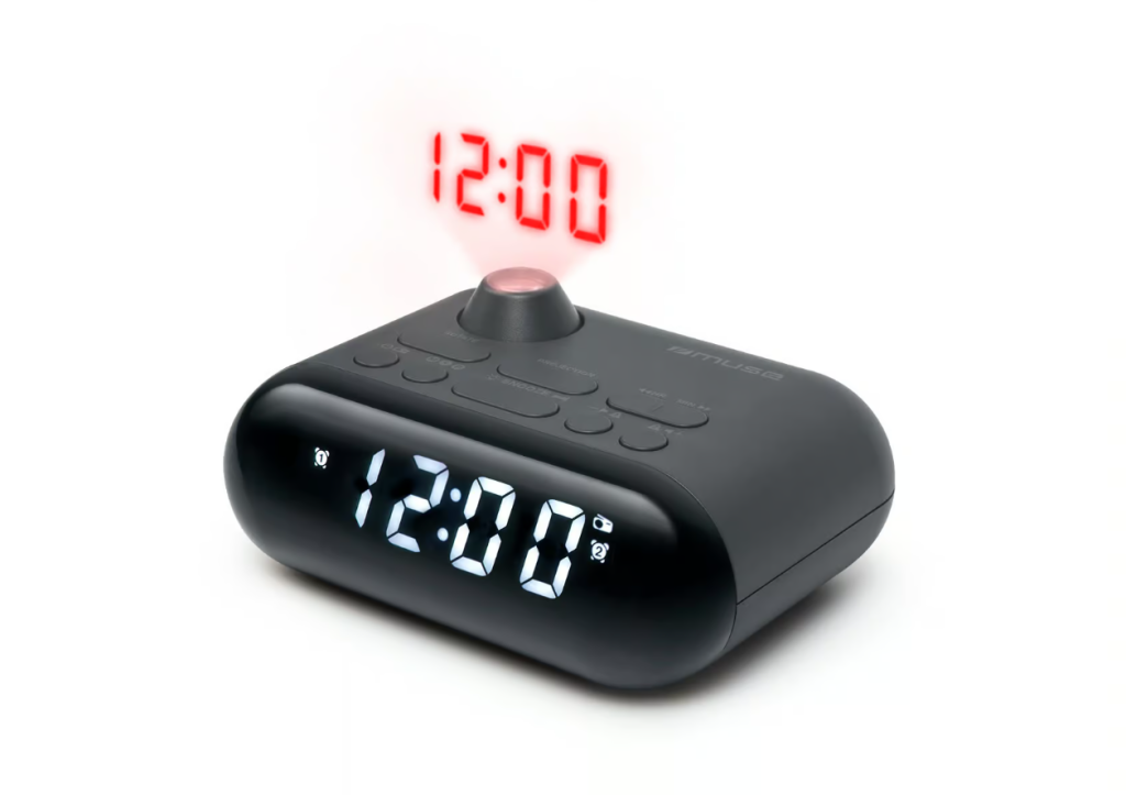 Muse Clock Radio With Projection | M-179 P | FM radio