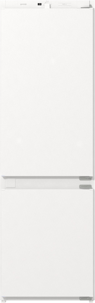 Gorenje Refrigerator | NRKI418EE1 | Energy efficiency class E | Built-in | Combi | Height 177.2 cm | No Frost system | Fridge net capacity 180 L | Freezer net capacity 68 L | Display | 39 dB | White