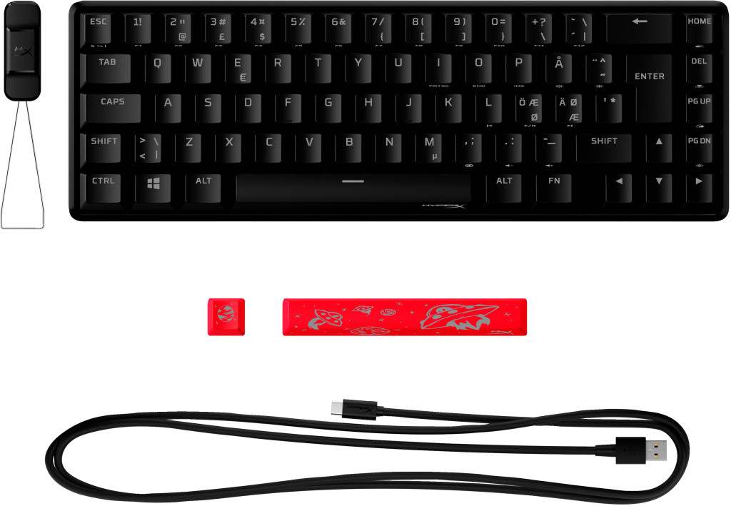 HP Klaviatuur Alloy Origins 65 SWE - Red