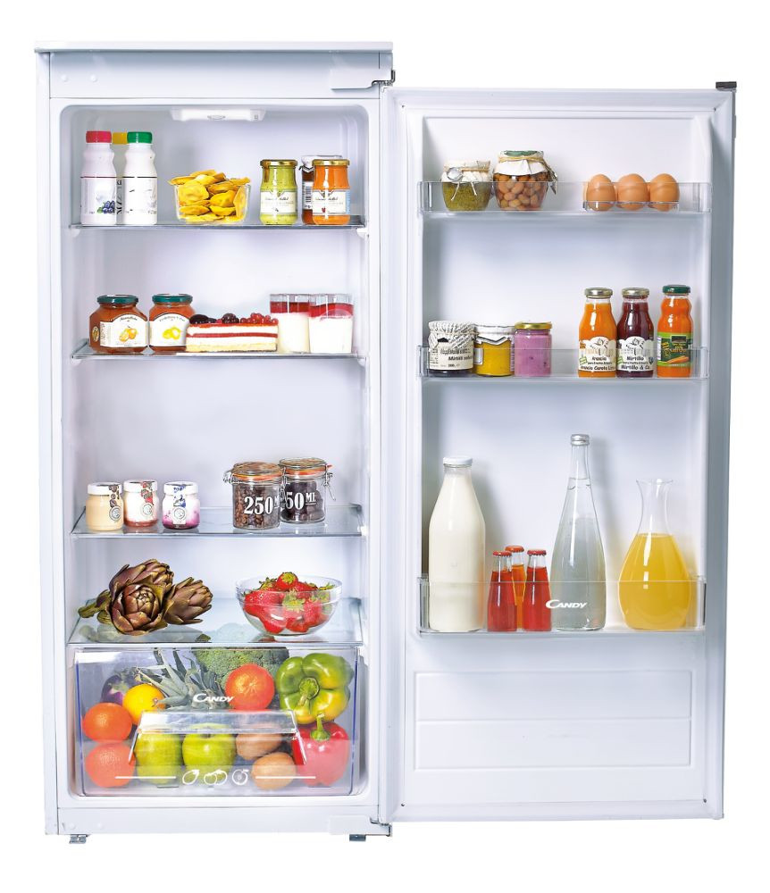 Candy CIL 220 NE/N Refrigerator, F, Built-in, Larder, Height 122.1 cm, Fridge net 197 L, White | Candy