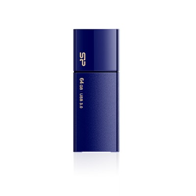 Silicon Power Mälupulk Blaze B05 64 GB, USB 3.0, Sinine