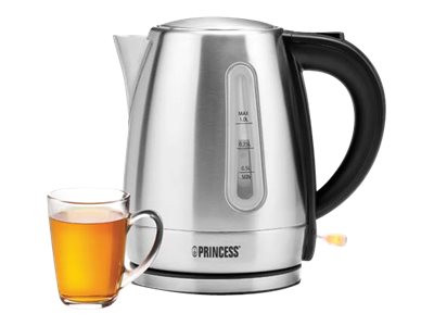Princess Kettle | 236023 | Electric | 2200 W | 1 L | Stainless Steel | 360° rotational base | Silver