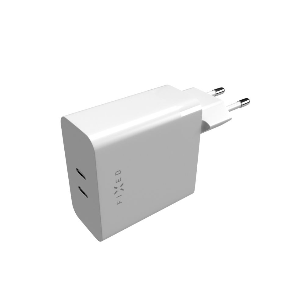 Fixed | Dual USB-C Mains Charger, PD support, 65W