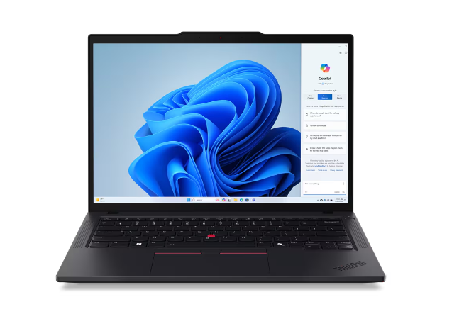 Lenovo ThinkPad T14 | Black | 14 " | IPS | WUXGA | 1920 x 1200 pixels | Anti-glare | Intel Core U7 | 155U | 16 GB | SO-DIMM DDR5 | Solid-state drive capacity 512 GB | Intel Graphics | Windows 11 Pro | 802.11ax | Bluetooth version 5.3 | LTE Quectel | 4G | Keyboard language English | Keyboard backlit | Warranty 36 month(s) | Battery warranty 12 month