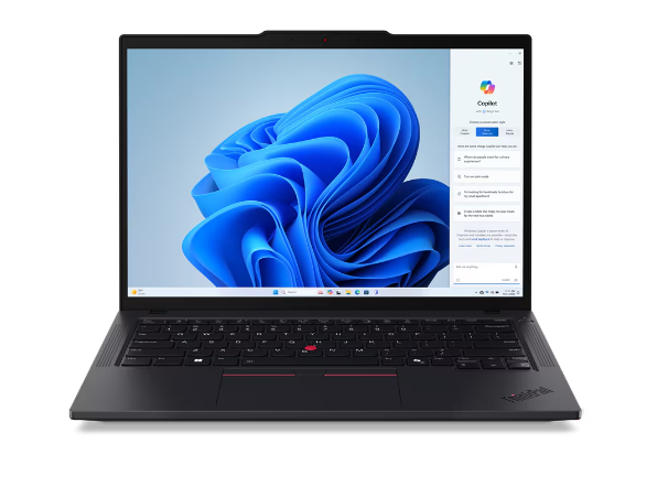 Lenovo ThinkPad T14 | Black | 14 " | IPS | WUXGA | 1920 x 1200 pixels | Anti-glare | Intel Core U7 | 155U | 64 GB | SO-DIMM DDR5 | Solid-state drive capacity 1000 GB | Intel Graphics | Windows 11 Pro | 802.11ax | Bluetooth version 5.3 | LTE Upgradable | Keyboard language English | Keyboard backlit | Warranty 36 month(s) | Battery warranty 12 month(