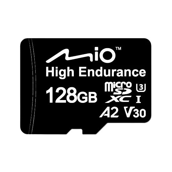 Mio High-Endurance | 128 GB | MicroSD | Flash memory class UHS-I