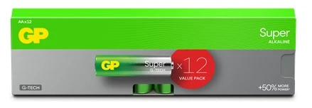 Patarei GP SUPER LR03 (AAA) B12, 12 tk.