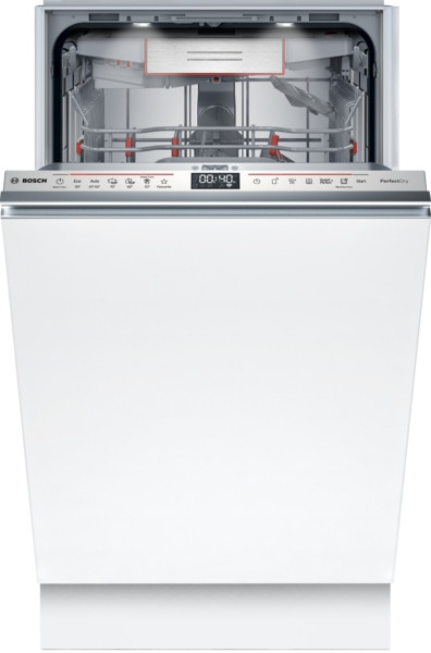 Dishwasher | SPV6ZMX17E | Built-in | Width 45 cm | Number of place settings 10 | Number of programs 6 | Energy efficiency class C | Display | White