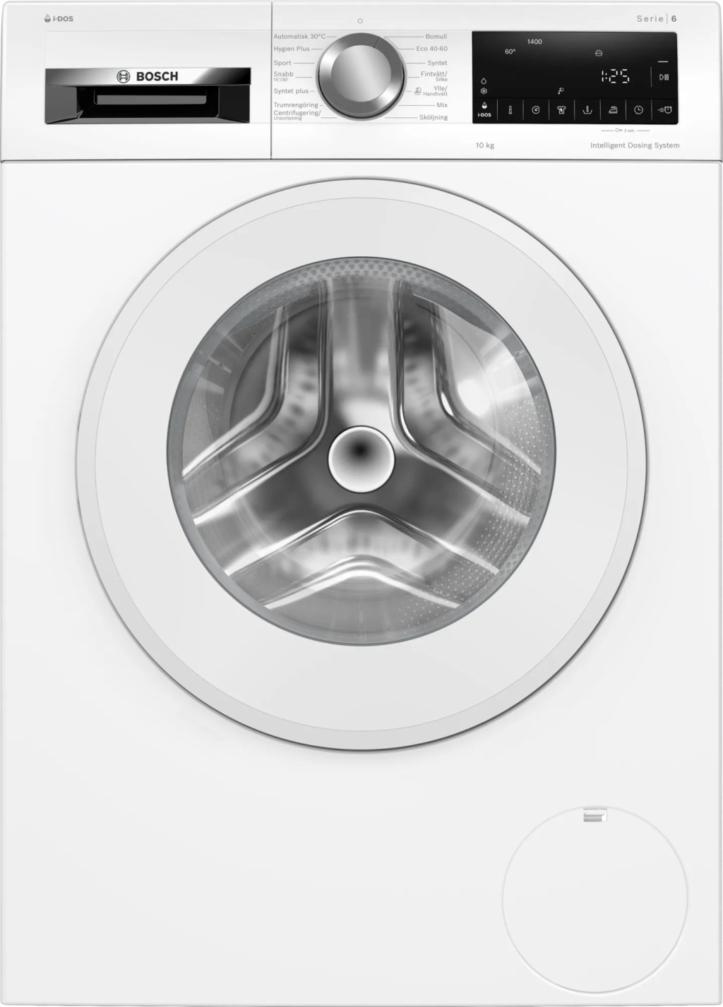 Bosch | Washing Machine | WGG254AMSN | Energy efficiency class A | Front loading | Washing capacity 10 kg | 1400 RPM | Depth 63 cm | Width 60 cm | Display | LED | Direct drive | White