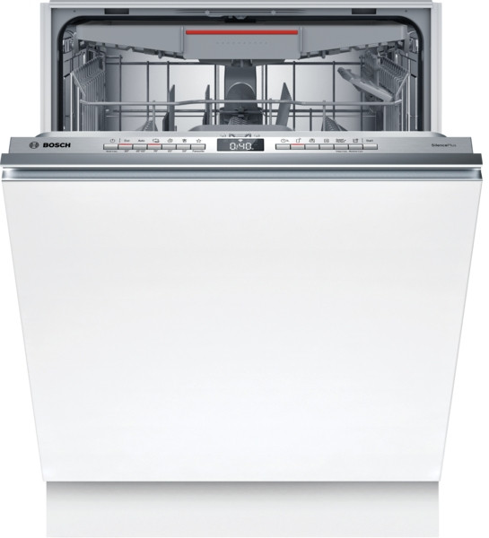 Dishwasher | SMV4EMX71S | Built-in | Width 60 cm | Number of place settings 14 | Number of programs 6 | Energy efficiency class B | Display | AquaStop function | White