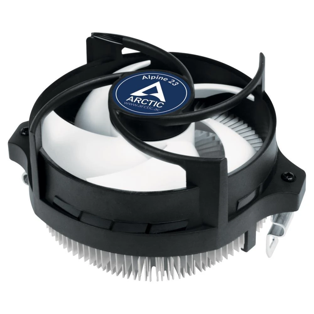 ARCTIC Alpine 23 - Compact AMD CPU-Cooler Protsessor Õhujahuti 9 cm Alumiinium, Must 1 tk
