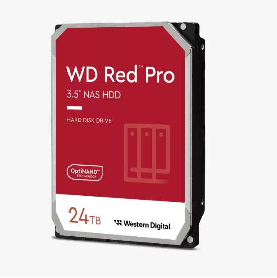 HDD|WESTERN DIGITAL|Red Pro|24TB|SATA|512 MB|7200 rpm|3,5"|WD240KFGX