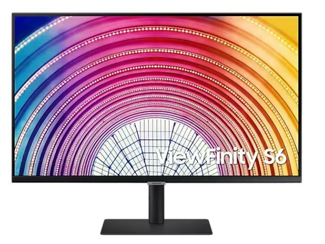 Samsung ViewFinity S6 S60A LED display 81,3 cm (32") 2560 x 1440 pikslit Quad HD LCD Must