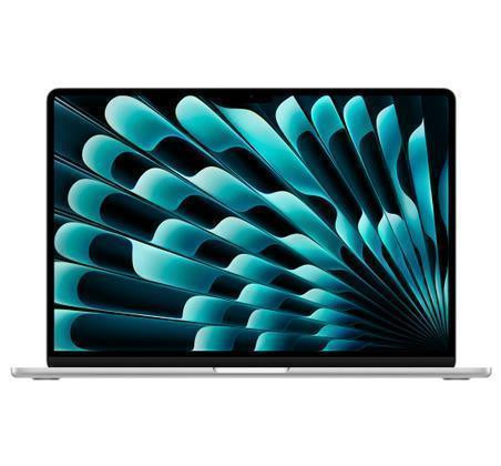 Notebook|APPLE|MacBook Air|CPU  Apple M3|15.3"|2880x1864|RAM 8GB|DDR4|SSD 256GB|10-core GPU|Integrated|ENG/RUS|macOS Sonoma|Silver|1.51 kg|MRYP3RU/A