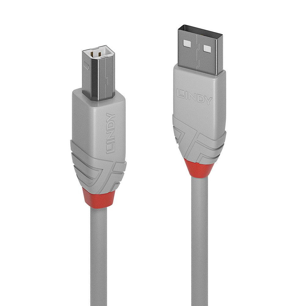 Lindy 36684 USB-kaabel 3 m USB 2.0 USB A USB B Hall