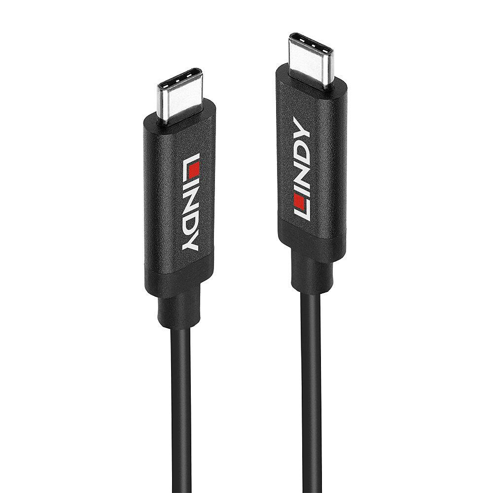 Lindy 43348 USB-kaabel 3 m USB 3.2 Gen 2 (3.1 Gen 2) USB C Must