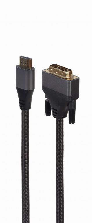 CABLE HDMI-DVI 1.8M/CC-HDMI-DVI-4K-6 GEMBIRD