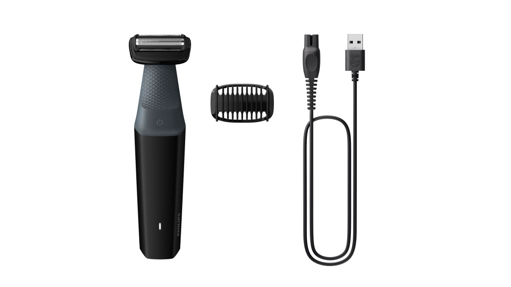 Philips | Hair clipper for body | BG3017/01 | Cordless | Wet & Dry | Number of length steps 1 | Black