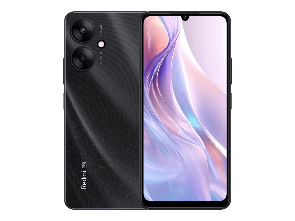 Xiaomi Redmi 13C 5G (Starry Black) DS 6.74“ IPS LCD 720x1600/2.2GHz&2.0GHz/128GB/4GB RAM/MIUI 14/microSDXC/WiFi,BT,5G,MZB0GXMEU | Xiaomi