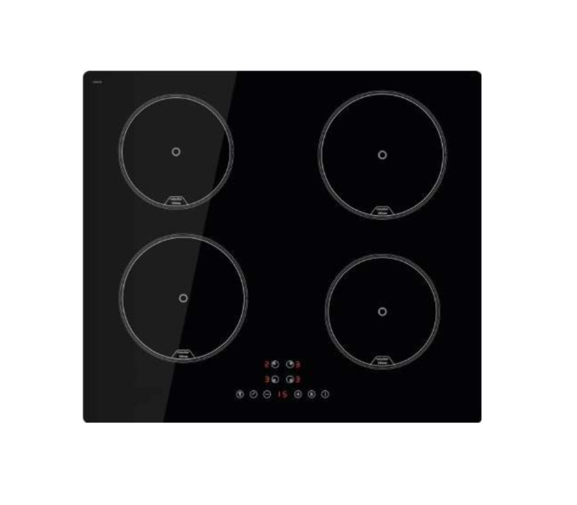 CATA | Hob | IB 6304E2 BK | Induction | Number of burners/cooking zones 4 | Touch | Timer | Black