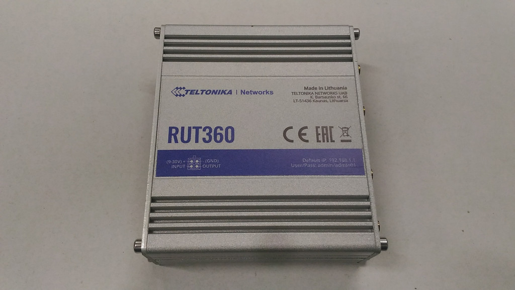 SALE OUT. Teltonika RUT360 LTE CAT6 Industrial Cellular Router (RUT360000000) | Industrial Cellular Router | RUT360 LTE CAT | REFURBISHED | Industrial Cellular Router | RUT360 LTE CAT6 | 1 x LAN ports, 10/100 Mbps, compliance with IEEE 802.3, IEEE 802.3u standards, supports auto MDI/MDIX crossover Mbit/s | Ethernet LAN (RJ-45) ports 2 x RJ45 ports,