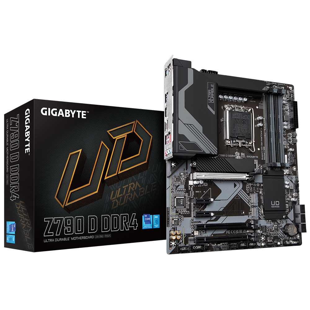 Gigabyte Z790 D | Processor family Intel | Processor socket  LGA1700 | DDR5 | Supported hard disk drive interfaces SATA, M.2 | Number of SATA connectors 6